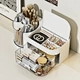 stores rings, earrings and other jewelry